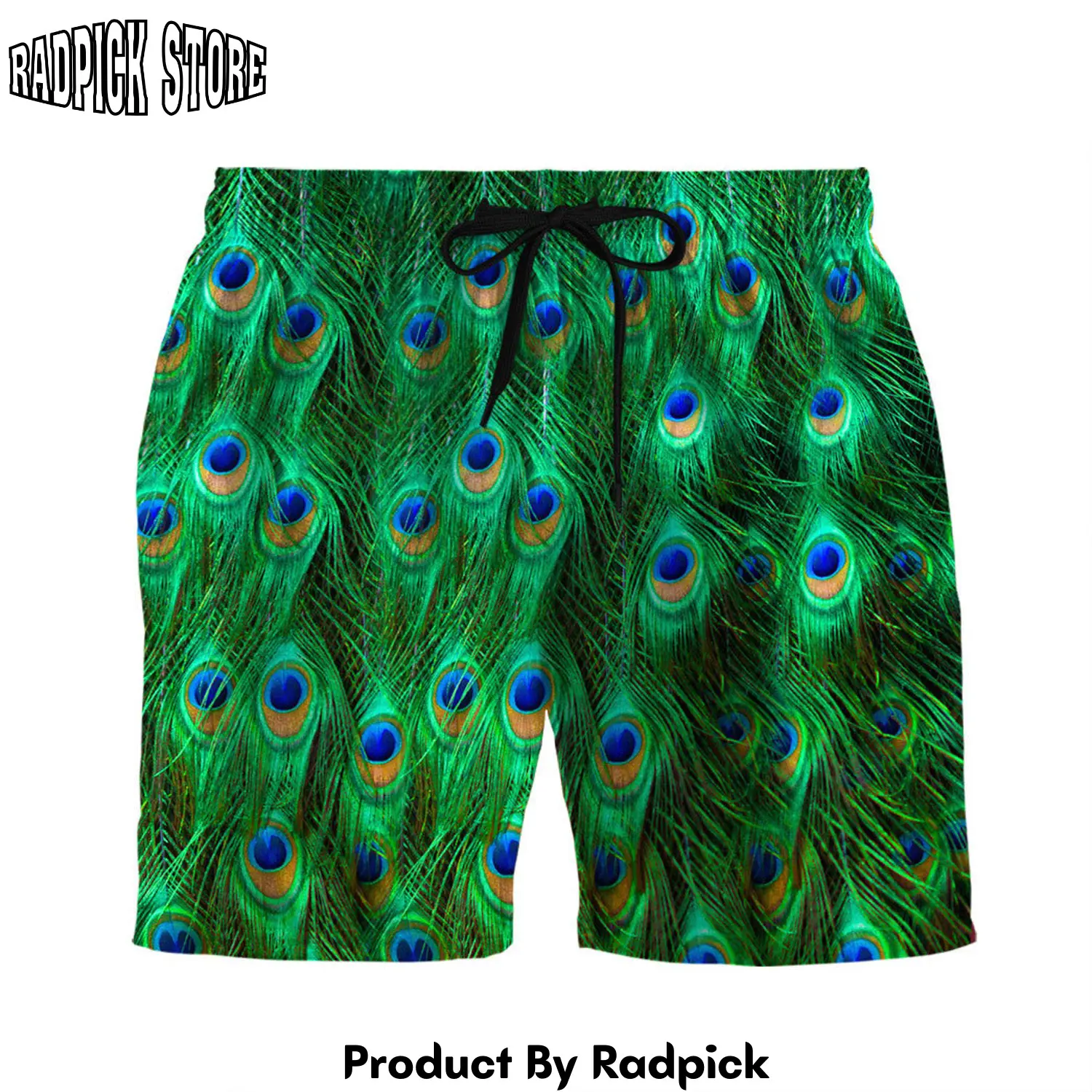 Radpick 3d peacock beach short rp631294